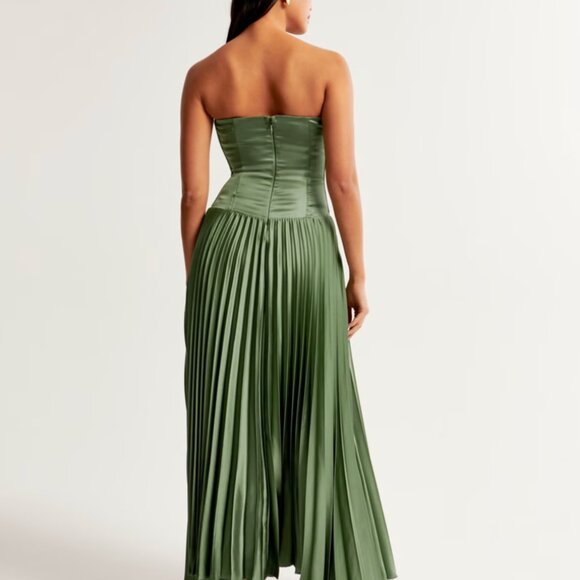 COPY - The A&F Giselle Strapless Drop-Waist Maxi Dress - Picture 6 of 6